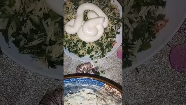#еда -рулетики из крабовых палочек