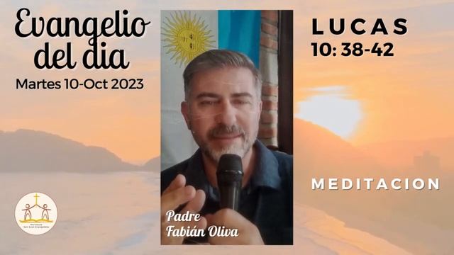 Lucas 10, 38-42. Martes 10/10/2023. P. Fabián Esteban Oliva смотреть онлайн