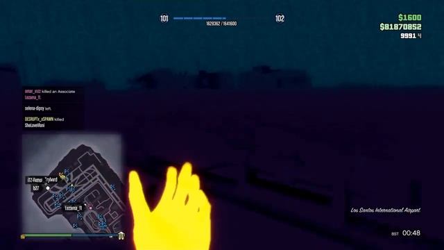 12 K/D Barcode Rage Quits Cause His Off Radar Glitch Didn't Help Him | Gta Online