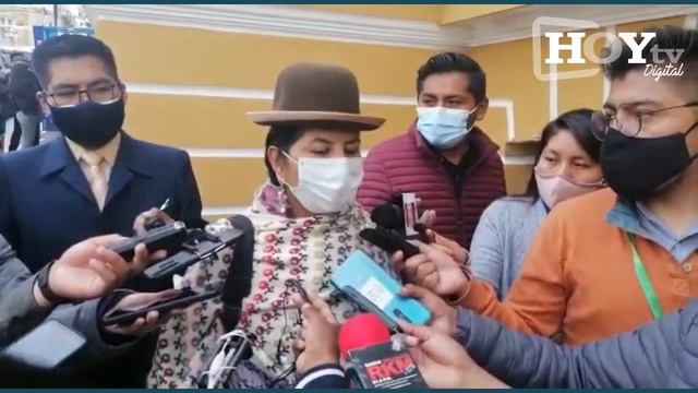 Bertha Acarapi diputada del MAS indicó que los procesos en contra de ex autoridades es prioridad pa
