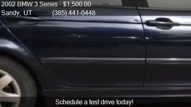 2002 BMW 3 Series 325xi AWD 4dr Sedan for sale in Sandy, UT смотреть онлайн