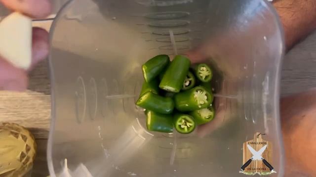 Salsa Serrano Limón | Caballeros en la Cocina
