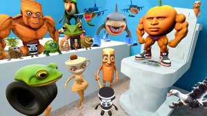 ИТАЛЬЯНСКИЙ СКИБИДИ ТУАЛЕТ С ИСКУССТВЕННЫМ ИНТЕЛЛЕКТОМ, СЕМЬЯ МЕМОВ BRAINROT ТРАЛАЛЕРО, ТРАЛАЛА ТУНГ