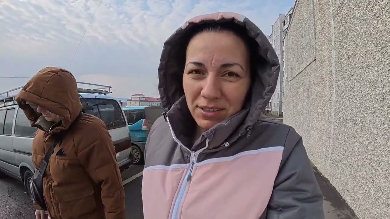 Съездили за углем и обувью для детей // Снег почти сошёл // Доделала стены
