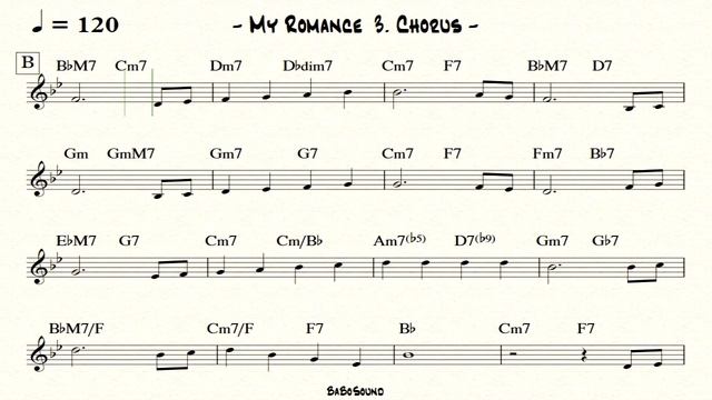 My Romance Backing Track смотреть онлайн