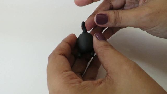 🔴FAÇA GATINHO PRETO MINIATURA - Tutorial Fácil Biscuit, Pasta Americana, clay, plastilina - DIY😼