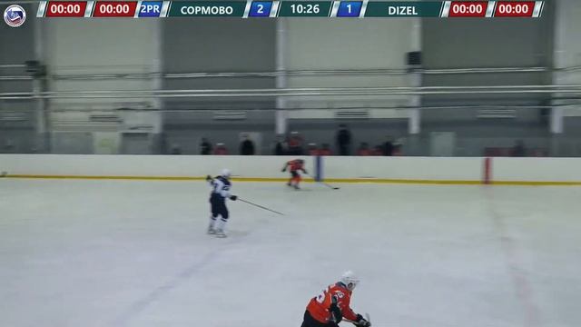 07.04.2024, ХК "СОРМОВО " — ХК "DIZEL" (3 ЛИГА) М.К. 1/2 смотреть онлайн