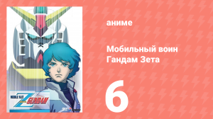 Мобильный воин Гандам Зета 6 серия (аниме-сериал, 1985)