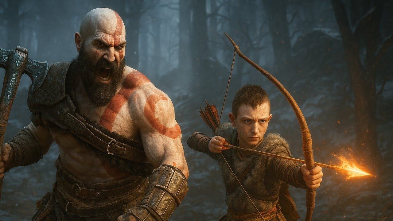 God of War 2018 Отмеченные деревья Часть 2 Серия 2 #RuschelloGames #godofwar #godofwar2018