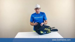 Babolat Pure Aero Tennis Backpack (Black/Yellow)