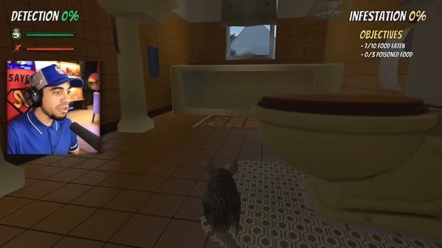 محاكي الفار : جربت حياة الفئران | Rat Simulator 😂🐀 !!