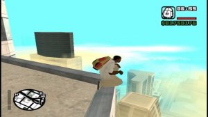 GTA San Andreas Top Building Jump- Spawn Parachute Cheat Code ( GTA SA Cheat)