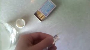 Ракетница из спичек и фольги, тип эксперимент)