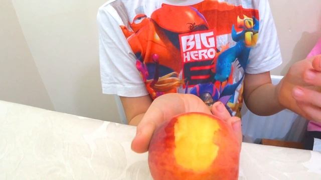 Fun learning Names of Fruits | Learn English for Kids with Real Fruits | Part 1 смотреть онлайн