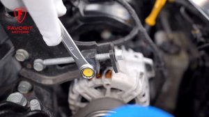 Регулировка ремня генератора