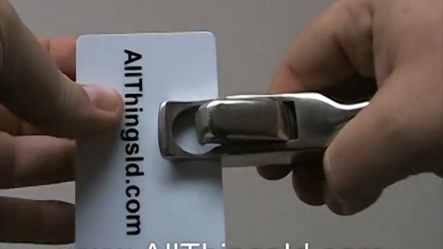 Id Badge Slot Punch - Hand Held Punch смотреть онлайн