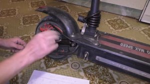 Сильно скрипит задняя подвеска электросамоката max speed kugoo, Как избавиться от скрипа