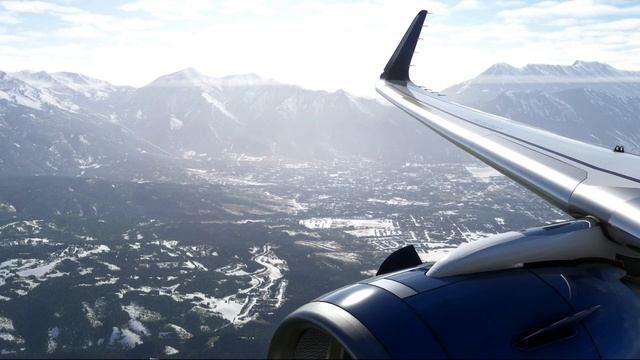 Microsoft Flight Simulator 2020 *MAXIMUM GRAPHICS* A320N Snowy Scenic Landing In Salt Lake City