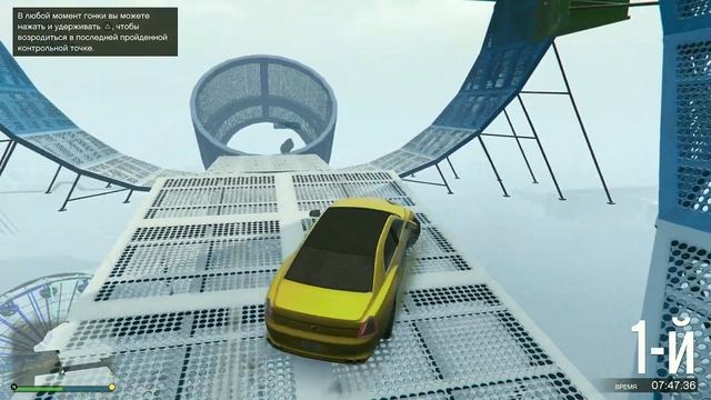 СКИЛЛ ТЕСТ ЗИМОЙ? ПФФ, ИЗИ! ПАРКУР GTA 5 ONLINE