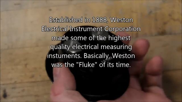(#0053) Weston RF Ammeter - Thermocouple Type