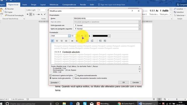 Norma ABNT Capa, Sumário, Numeração, Referências e Configuração no Word