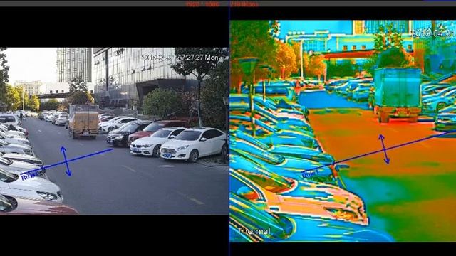 Thermal cameras for perimeter protection solutions -- Thermal Hybrid PTZ & Bullet Camera смотреть онлайн