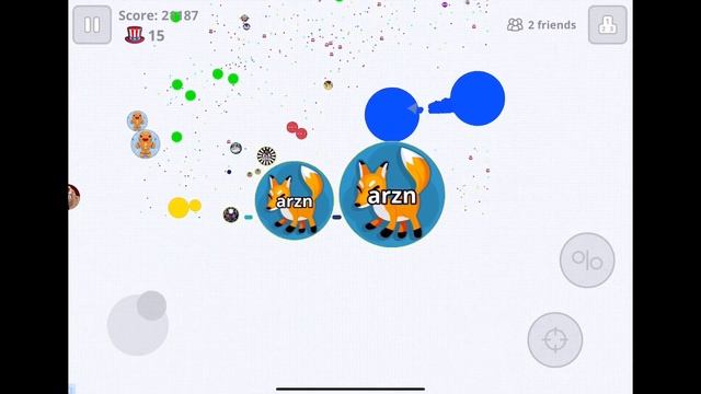 DESTROYING SERVER IN AGARIO MOBILE Agar.io