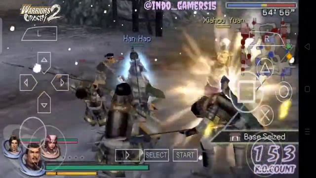 Penghancuran markas Lu Bu || Warriors orochi 2 PPSSPP Gameplay - Part 2