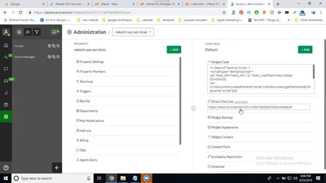 How to setup and add live chat on your website 2019 | DigitalMarketingTutorial