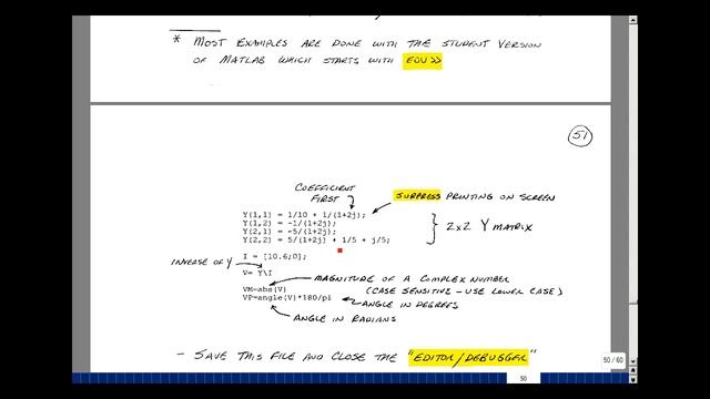 ECE202msu: Chapter 8 - MATLAB Example