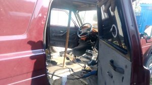 Нива Лаура. Снятие брони.