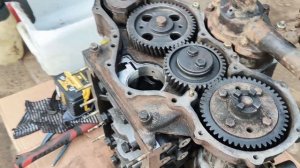 Ремонт двигателя КМ385ВТ.