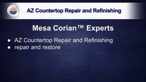 Mesa Corian Countertop Repair and Refinishing