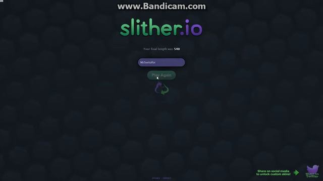 Немного о том как я играю в slither.io 1