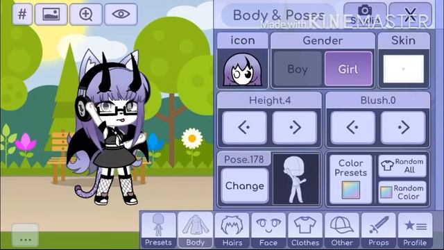 Конкурс// Ч.О// Gacha life// смотреть онлайн