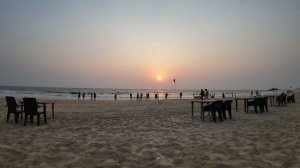 Закат таймлапс. Калангут