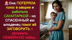 🤫 БЕЗМОЛВНАЯ санитарка спасла МЛАДЕНЦА... и ВДРУГ ЗАГОВОРИЛА, раскрыв ТАЙНУ. Жизненные истории.