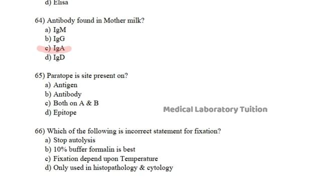 MLT MCQ || medical laboratory MCQ question || Part-3 смотреть онлайн