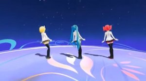 Кагамине Рин. Мику Хатсуне. Касане Тето.