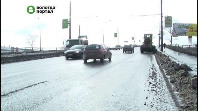 Мосты и путепроводы Вологды готовят к весне смотреть онлайн