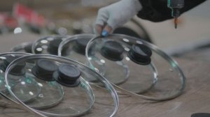 Производство стеклянной крышки под СТМ на ООО "Гвура"