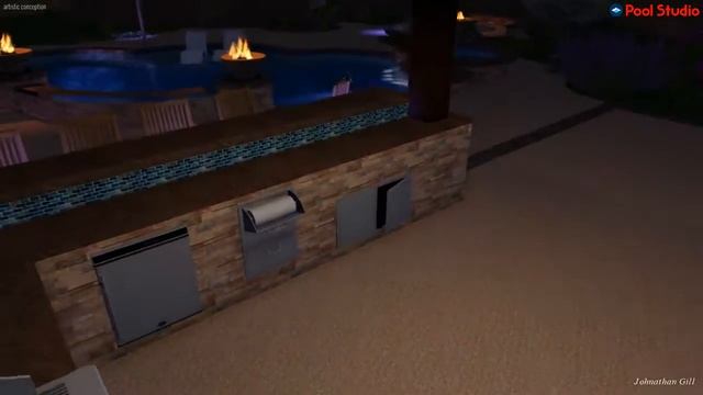 Sienna Home Resort | 3D Pool Design смотреть онлайн