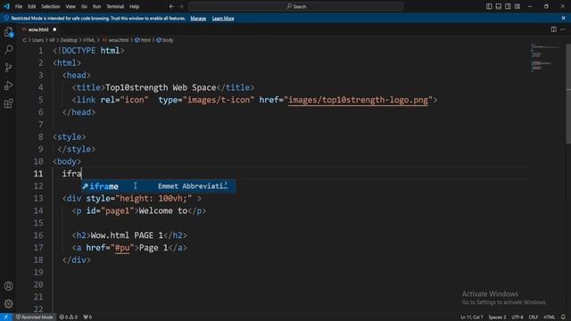 HTML Tutorial for Beginners: 127 HTML Iframes & Iframe Syntax - Html Iframe
