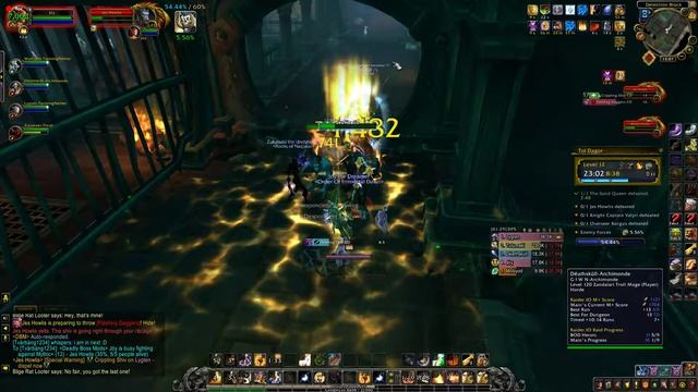 Tol Dagor Mythic +12 score +2 !! TYRANNICAL TEEMING VOLCANIC REAPING protection paladin смотреть онлайн