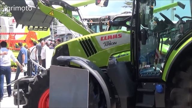 The 2018 CLAAS ARION 430 tractor смотреть онлайн