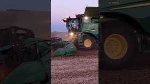 John Deere S770i, уборка сои, Джон Дир S770i, гидрофлэкс 630f