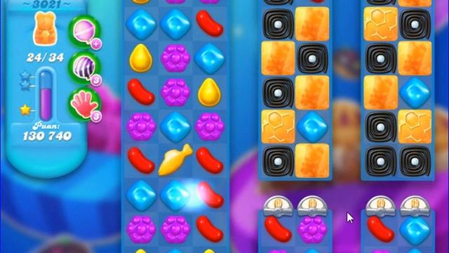 Candy Crush Soda Saga Level 3021 смотреть онлайн