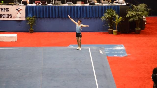 Levi Anderson 2014 Jo National Championships Floor смотреть онлайн