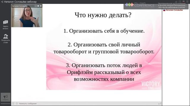 Суть бизнеса Наталия Соловьёва 2 часть.