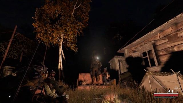 Посиделки у костра в дейзике Сталкер РП